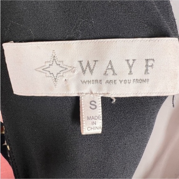 EUC WAYF Choker Collar Shift Dress - Picture 9 of 11